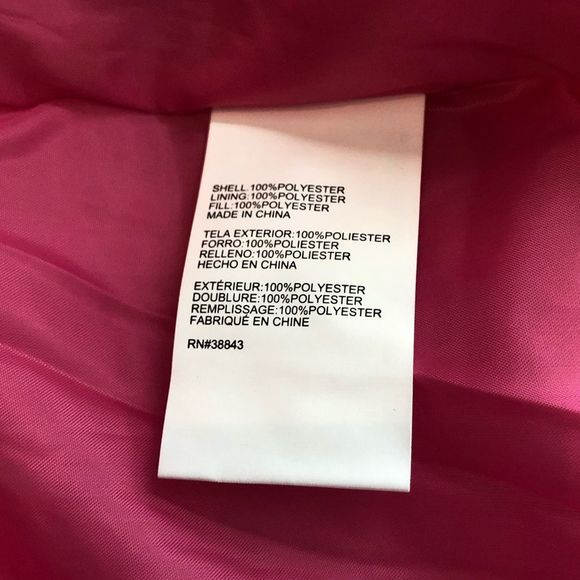 Rothschild Girls Pastel Rainbow Tie Dye Hooded Puffer Coat with Pockets - Picture 11 of 13